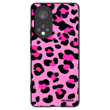 Picasee Huawei Nova 9 Hülle - Schwarzes Silikon - Pink Tiger