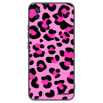 Picasee Vivo Y11s Hülle - Schwarzes Silikon - Pink Tiger