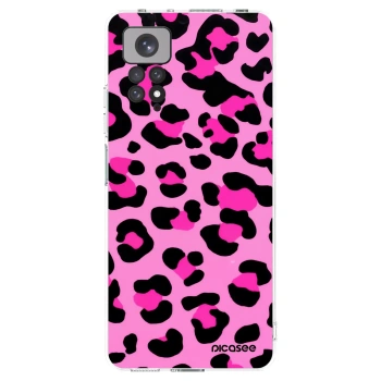 Picasee Xiaomi Redmi Note 11 Hülle - Transparentes Silikon - Pink Tiger