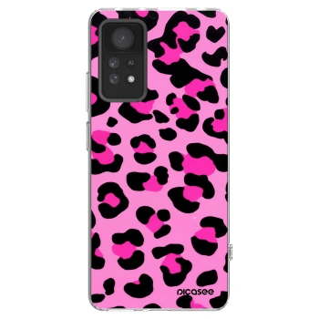 Picasee Xiaomi Redmi Note 11 Pro Hülle - Transparentes Silikon - Pink Tiger