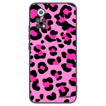 Picasee Xiaomi Poco X4 Pro 5G Hülle - Schwarzes Silikon - Pink Tiger