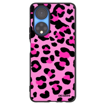 Picasee Honor X7 Hülle - Schwarzes Silikon - Pink Tiger