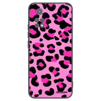 Picasee Xiaomi Redmi Note 11S 5G Hülle - Schwarzes Silikon - Pink Tiger