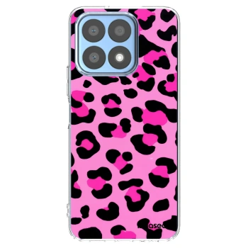 Picasee Honor X8a Hülle - Transparentes Silikon - Pink Tiger