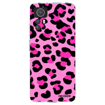 Picasee Xiaomi Redmi Note 12S Hülle - Transparentes Silikon - Pink Tiger