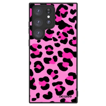 Picasee ULTIMATE CASE PowerShare für Samsung Galaxy S23 Ultra 5G - Pink Tiger