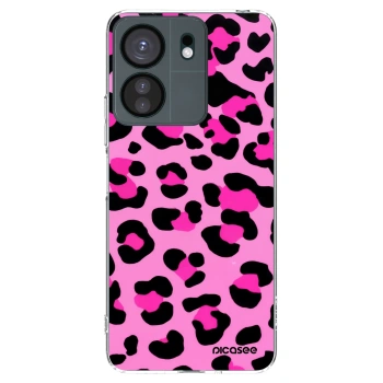 Picasee Xiaomi Redmi 13C 4G Hülle - Transparentes Silikon - Pink Tiger
