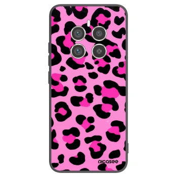 Picasee Realme 12 Pro 5G Hülle - Schwarzes Silikon - Pink Tiger