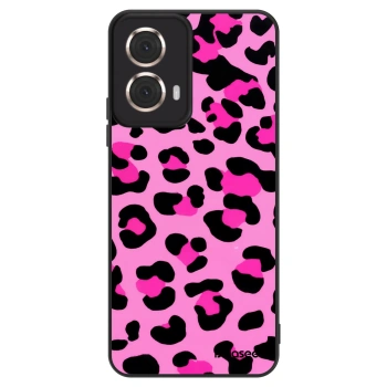 Hülle für Motorola Moto G85 - Pink Tiger