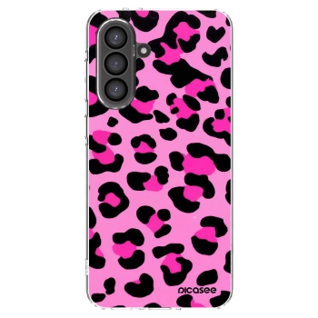 Picasee Samsung Galaxy A36 5G Hülle - Transparentes Silikon - Pink Tiger
