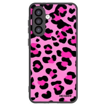 Picasee Samsung Galaxy A26 5G A266B Hülle - Schwarzes Silikon - Pink Tiger