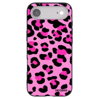 Picasee Apple iPhone Air Hülle - Schwarzes Silikon - Pink Tiger