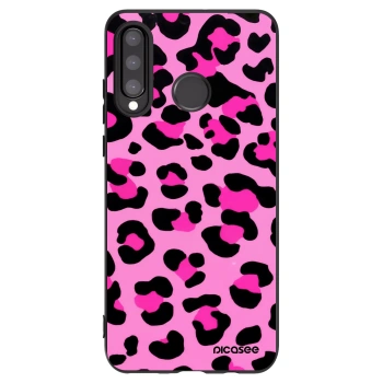 Picasee Huawei P30 Lite Hülle - Schwarzes Silikon - Pink Tiger