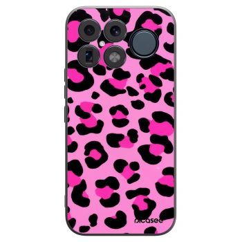 Picasee Xiaomi Poco F8 Ultra Hülle - Schwarzes Silikon - Pink Tiger