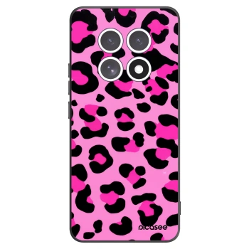 Picasee Xiaomi Redmi Note 15 5G Hülle - Schwarzes Silikon - Pink Tiger