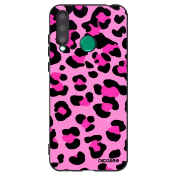 Picasee Honor 20 Lite Hülle - Schwarzes Silikon - Pink Tiger