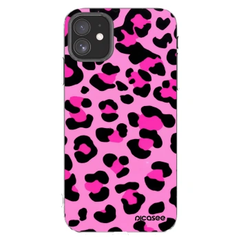 Picasee Apple iPhone 11 Hülle - Transparentes Silikon - Pink Tiger