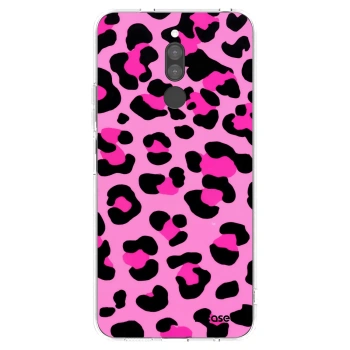 Picasee Xiaomi Redmi 8 Hülle - Transparentes Silikon - Pink Tiger