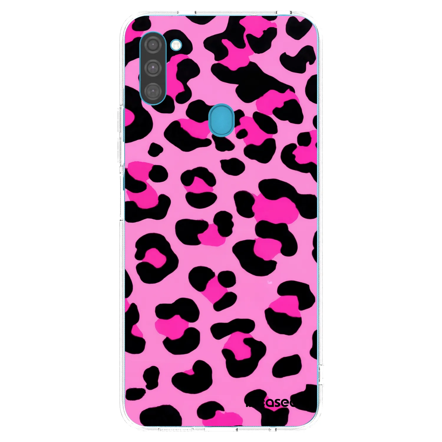 Picasee Samsung Galaxy M11 Hülle - Transparentes Silikon - Pink Tiger