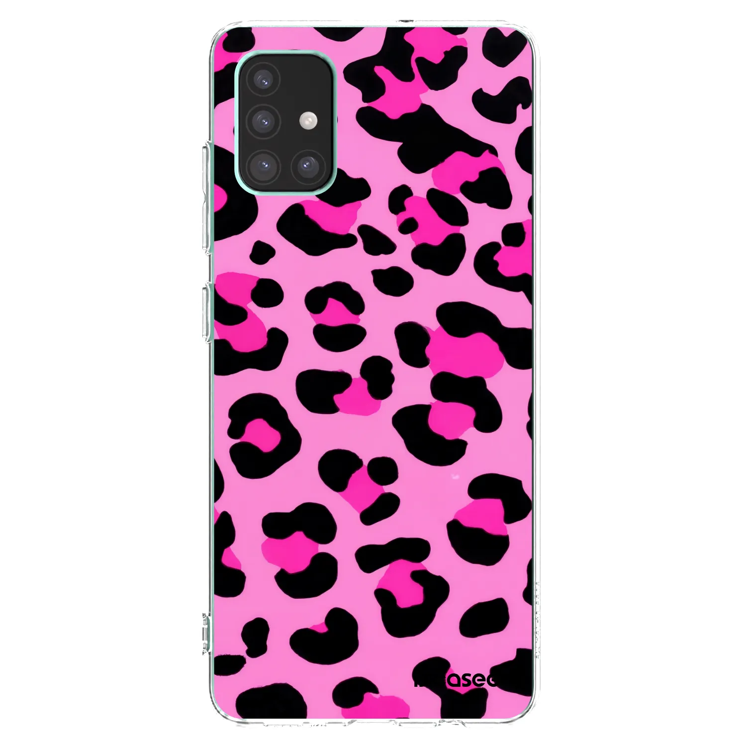 Picasee Samsung Galaxy M51 M515F Hülle - Transparentes Silikon - Pink Tiger