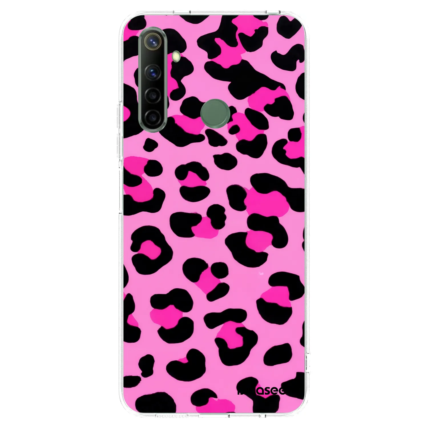 Picasee Realme 6i Hülle - Transparentes Silikon - Pink Tiger