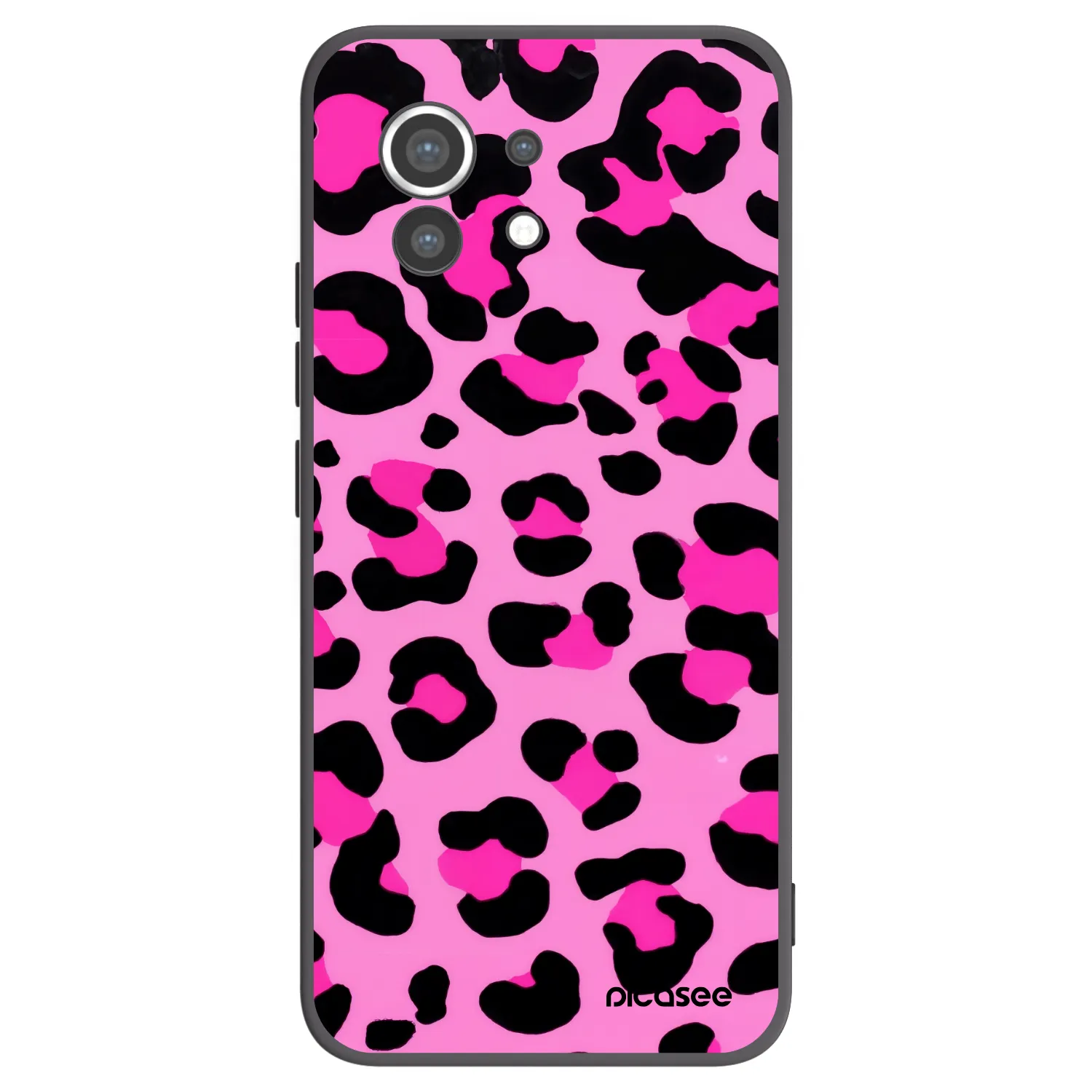 Picasee Xiaomi Mi 11 Hülle - Schwarzes Silikon - Pink Tiger