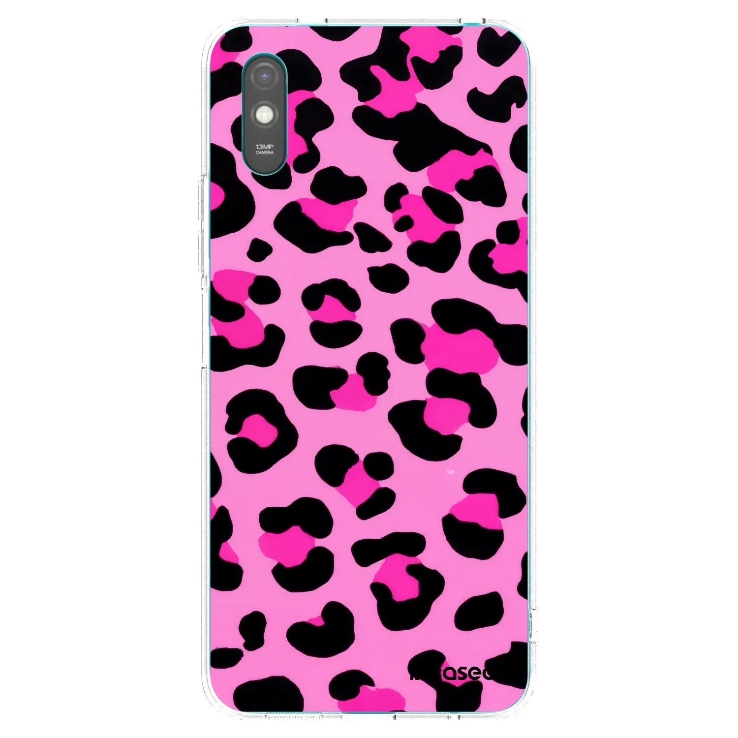 Picasee Xiaomi Redmi 9AT Hülle - Transparentes Silikon - Pink Tiger