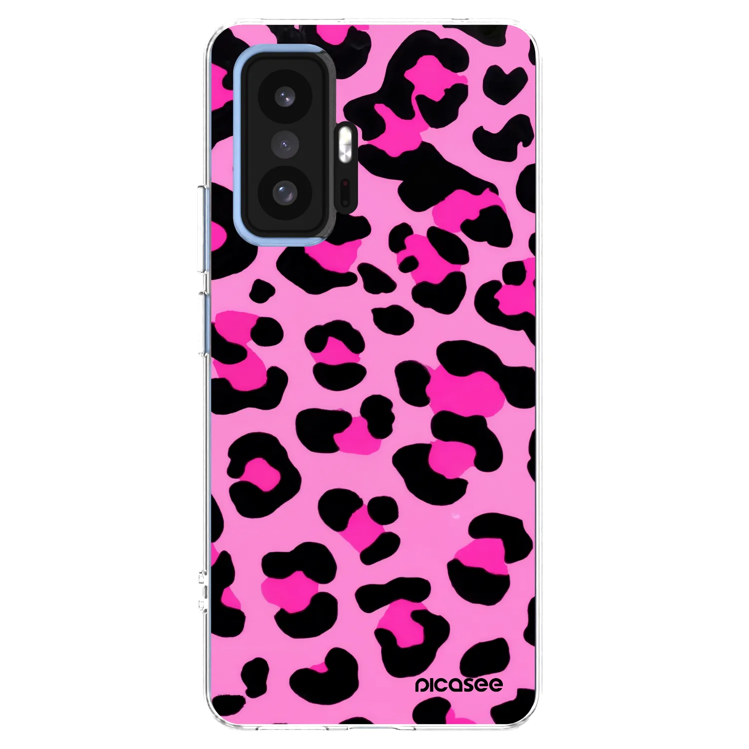 Picasee Xiaomi 11T Pro Hülle - Transparentes Silikon - Pink Tiger