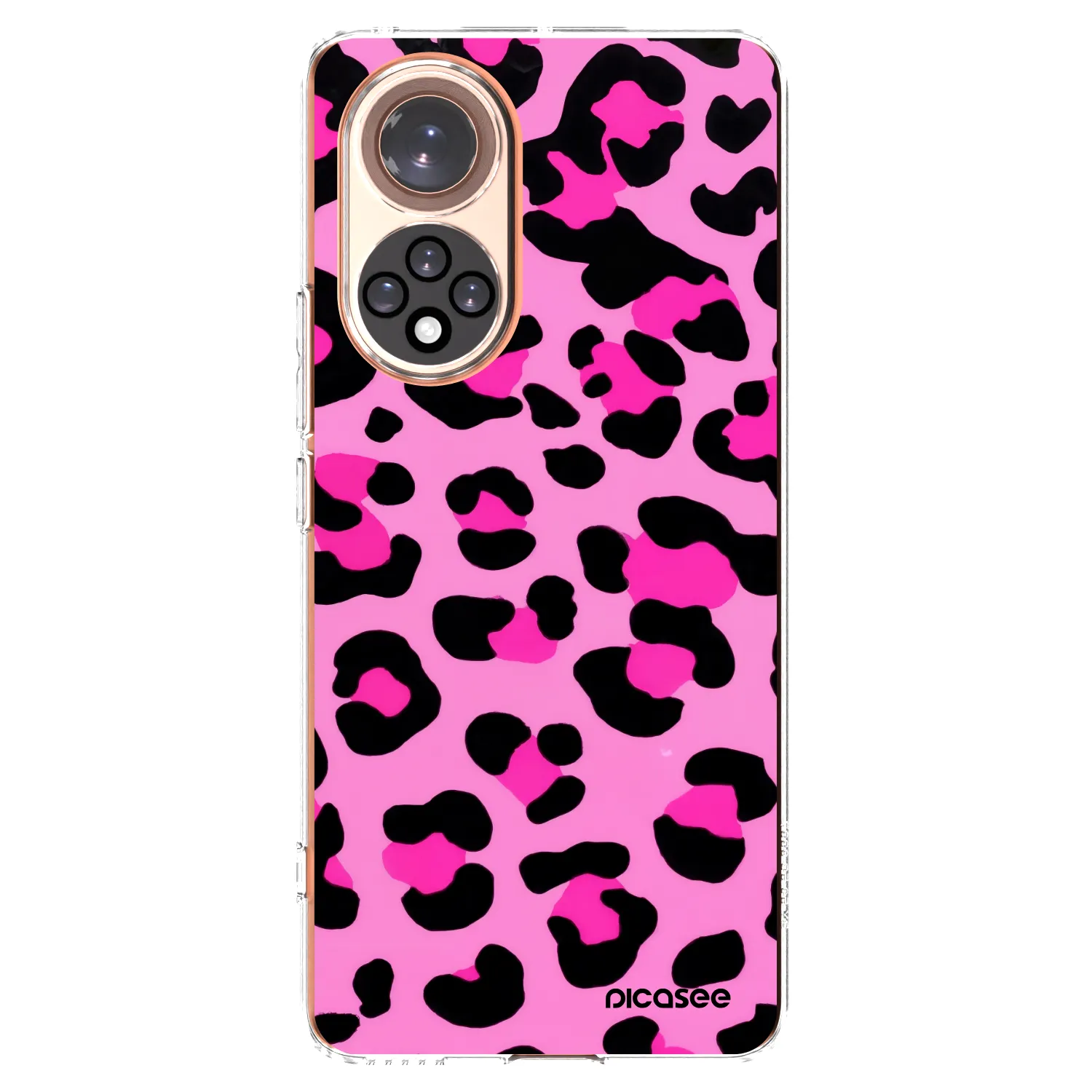 Picasee Honor 50 5G Hülle - Transparentes Silikon - Pink Tiger