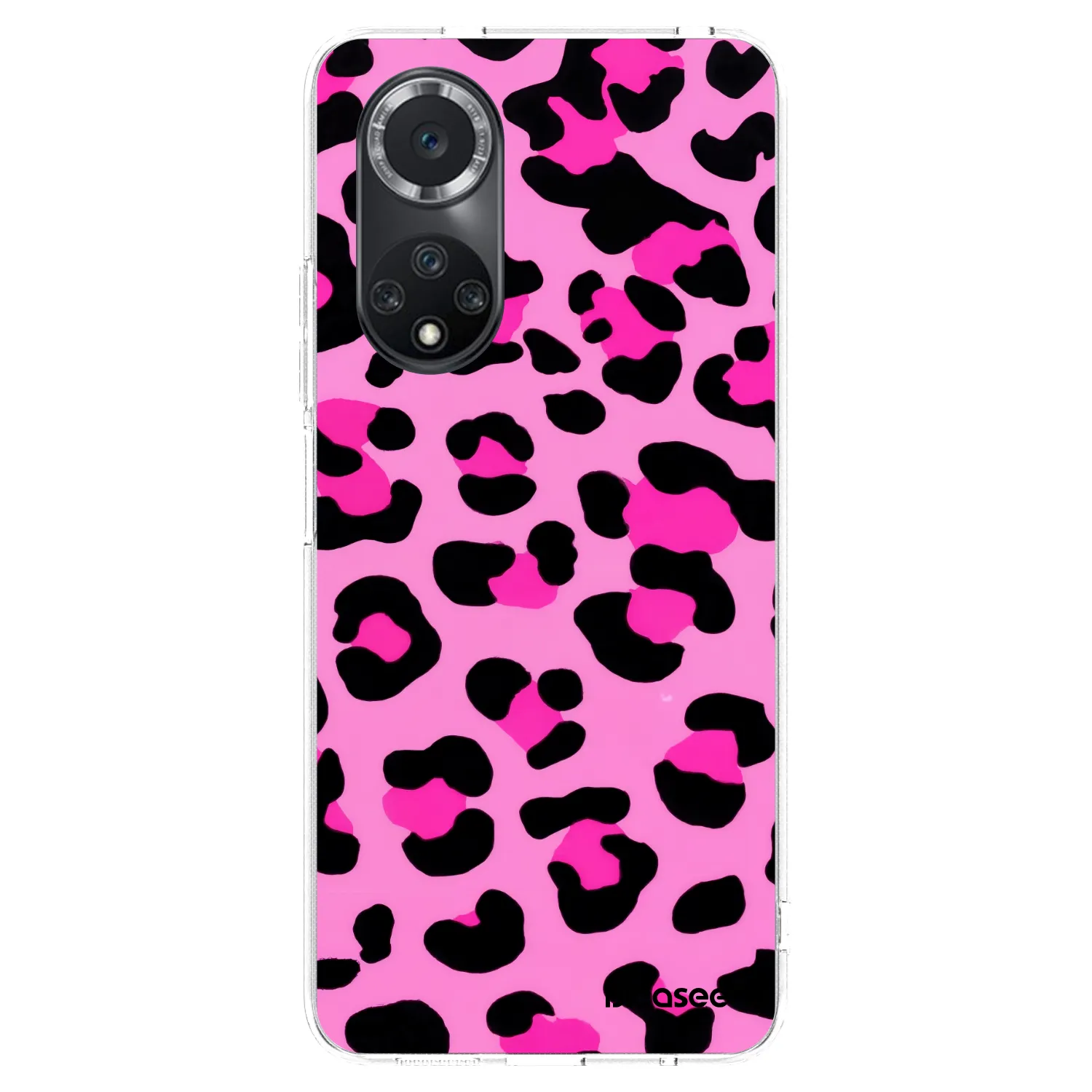 Picasee Huawei Nova 9 SE Hülle - Transparentes Silikon - Pink Tiger