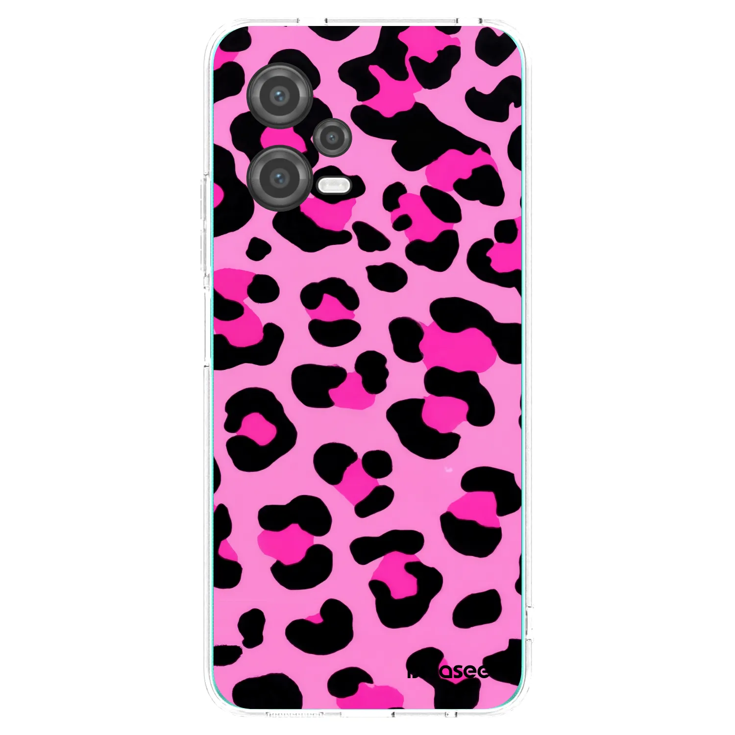 Picasee Xiaomi Poco X5 Hülle - Transparentes Silikon - Pink Tiger