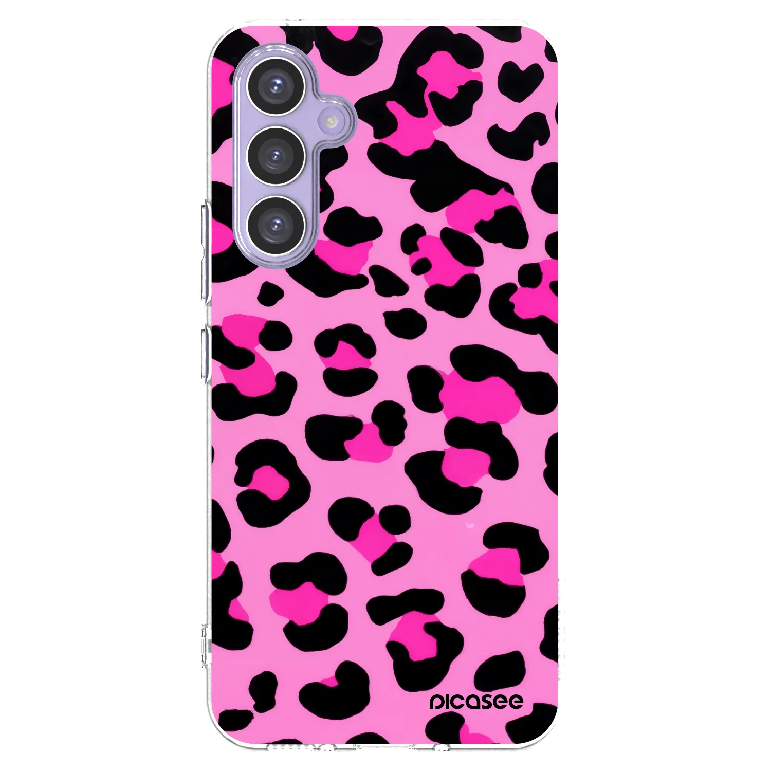Picasee Samsung Galaxy A54 5G A546B Hülle - Transparentes Silikon - Pink Tiger