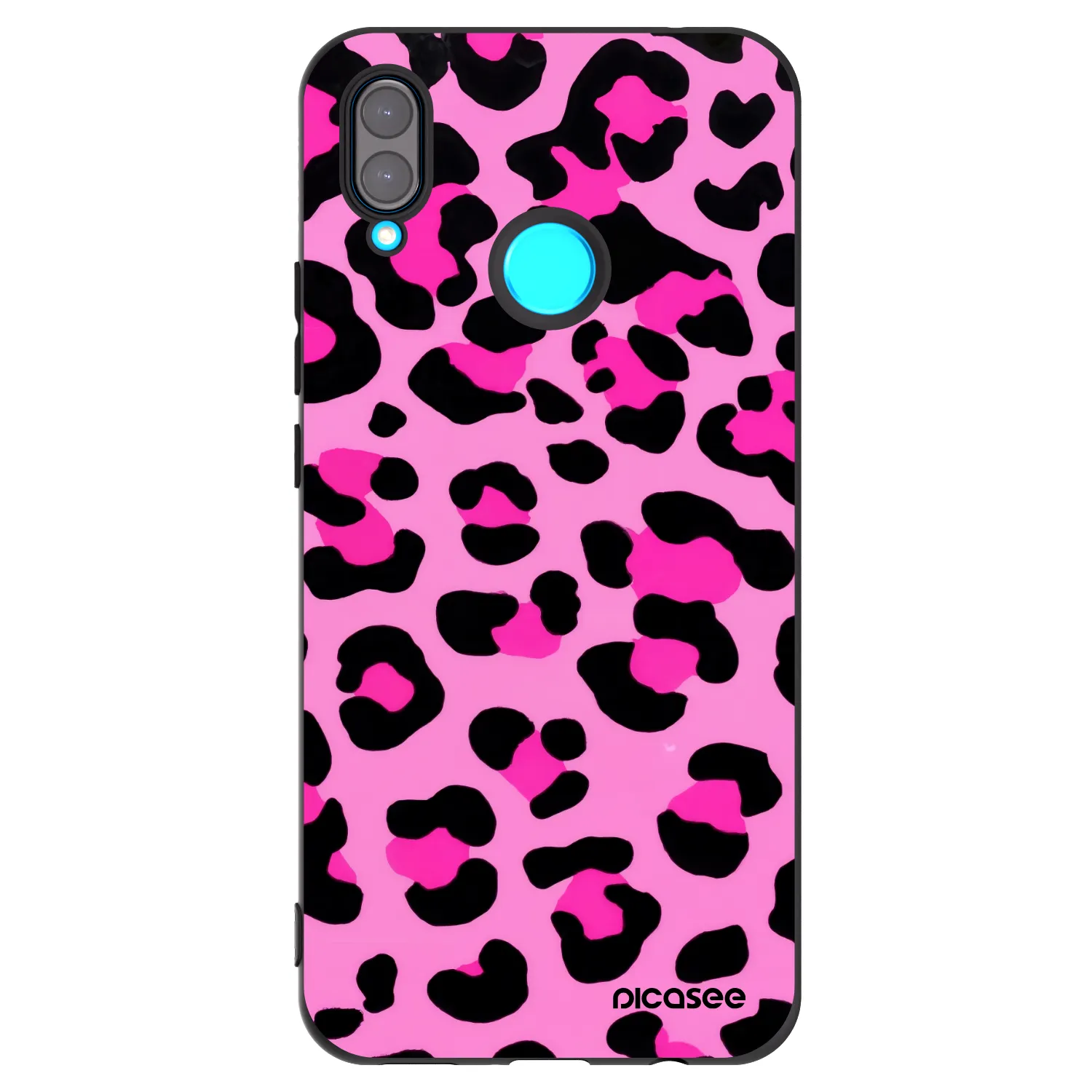 Picasee Huawei Nova 3 Hülle - Schwarzes Silikon - Pink Tiger