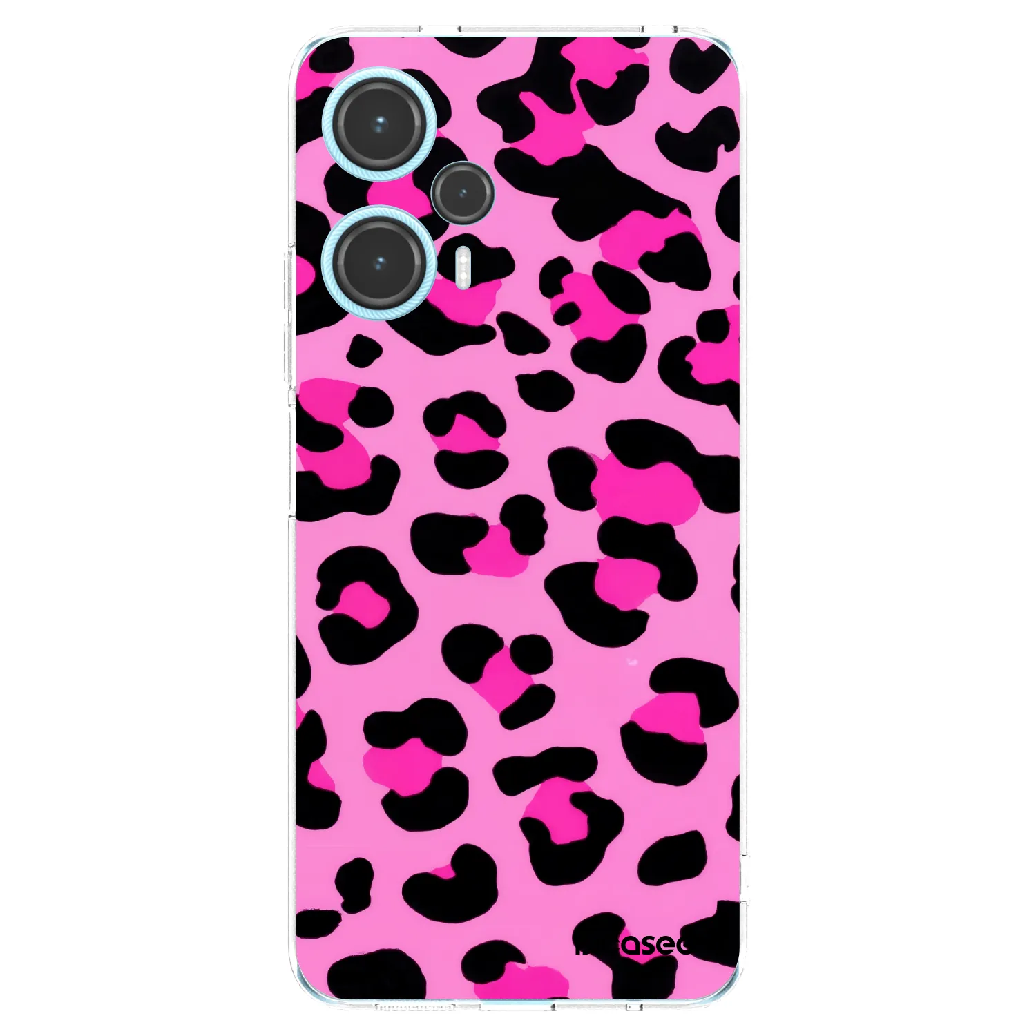 Picasee Xiaomi Poco F5 Hülle - Transparentes Silikon - Pink Tiger