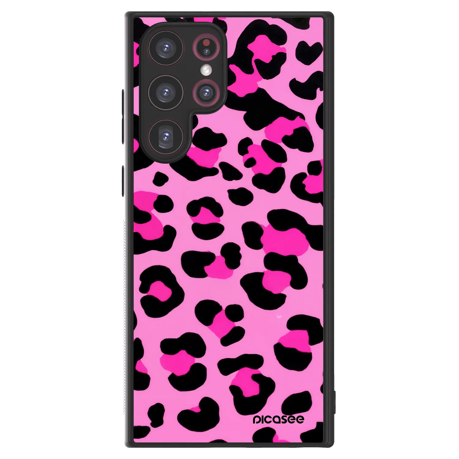Picasee ULTIMATE CASE PowerShare für Samsung Galaxy S22 Ultra 5G - Pink Tiger
