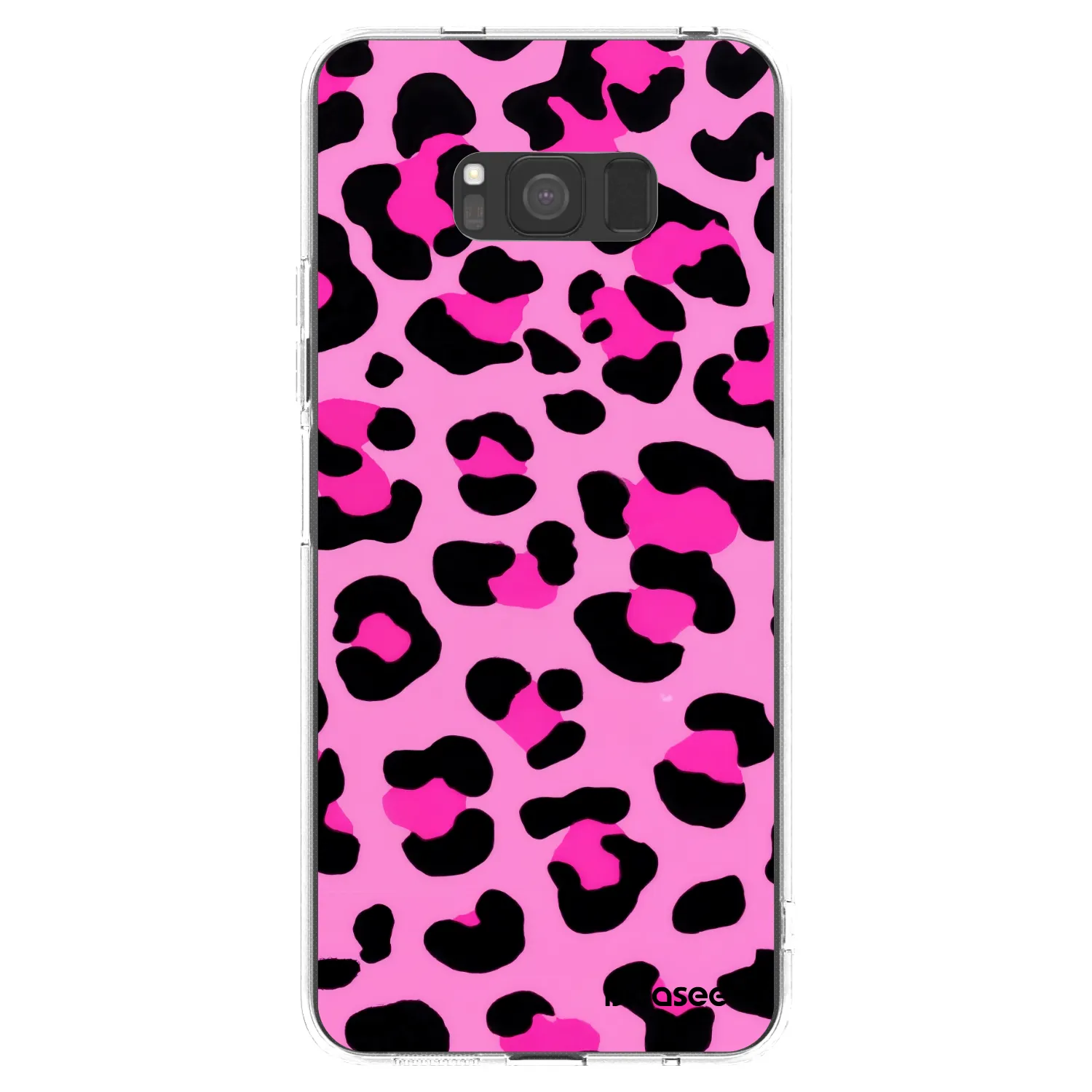 Picasee Samsung Galaxy S8 G950F Hülle - Transparentes Silikon - Pink Tiger