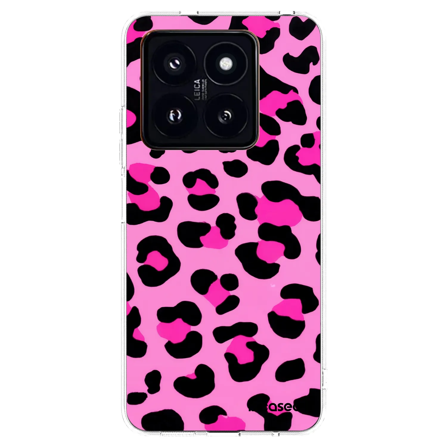 Picasee Xiaomi 14 Pro Hülle - Transparentes Silikon - Pink Tiger