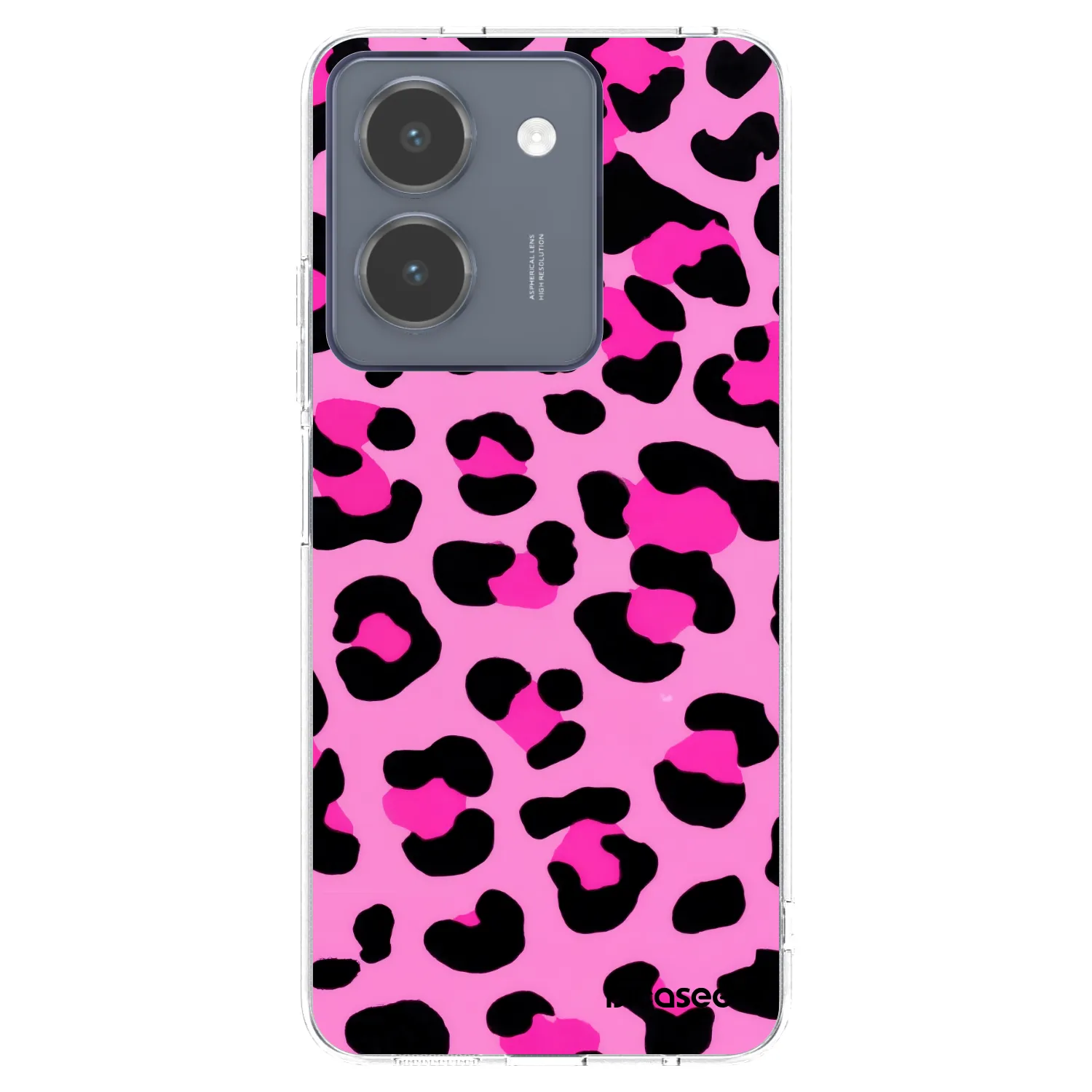 Picasee Vivo Y36 4G Hülle - Transparentes Silikon - Pink Tiger