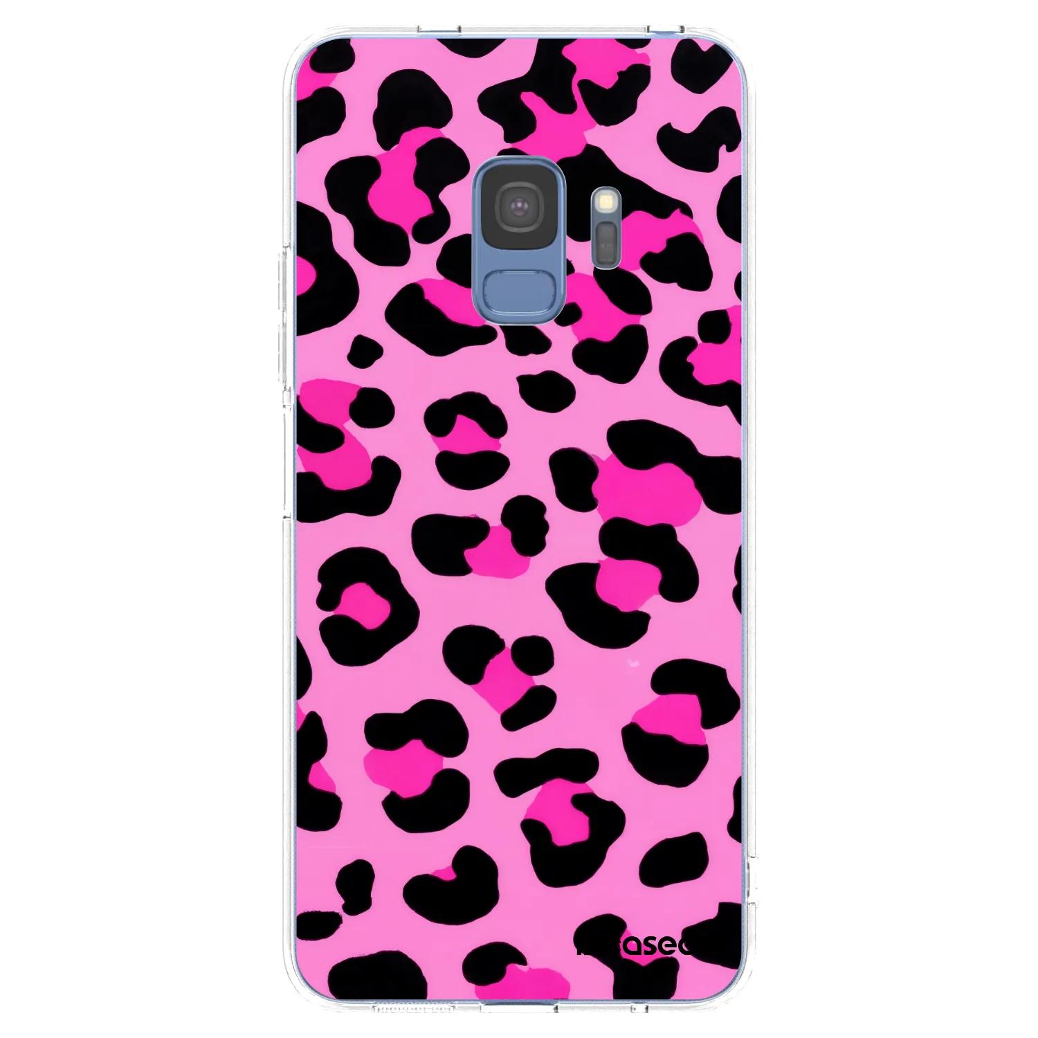 Picasee Samsung Galaxy S9 G960F Hülle - Transparentes Silikon - Pink Tiger