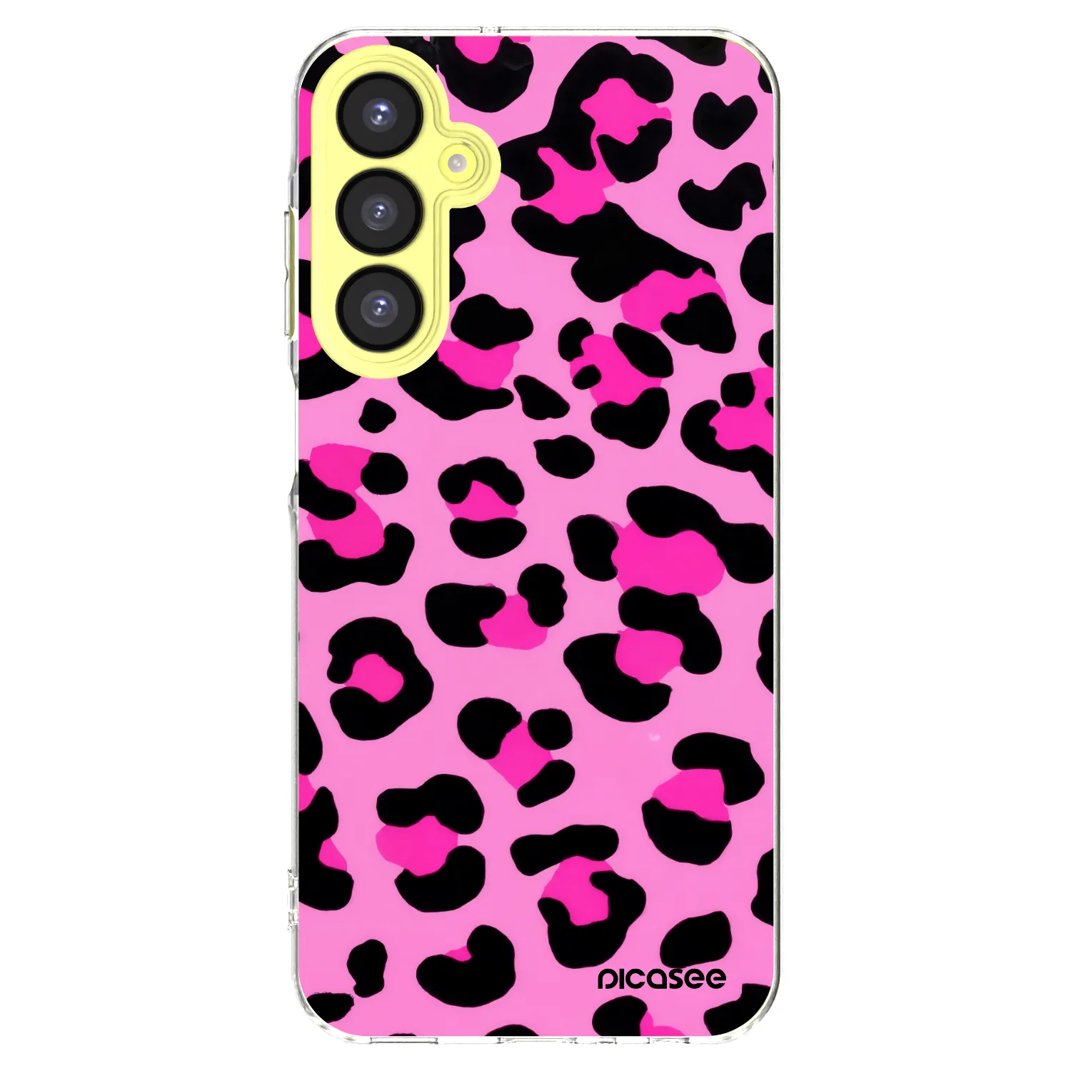 Picasee Samsung Galaxy A25 A256B 5G Hülle - Transparentes Silikon - Pink Tiger