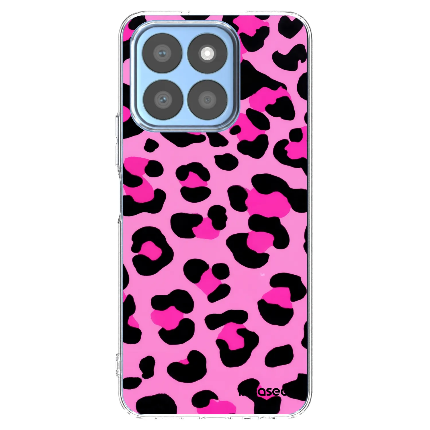 Picasee Honor X8b Hülle - Transparentes Silikon - Pink Tiger