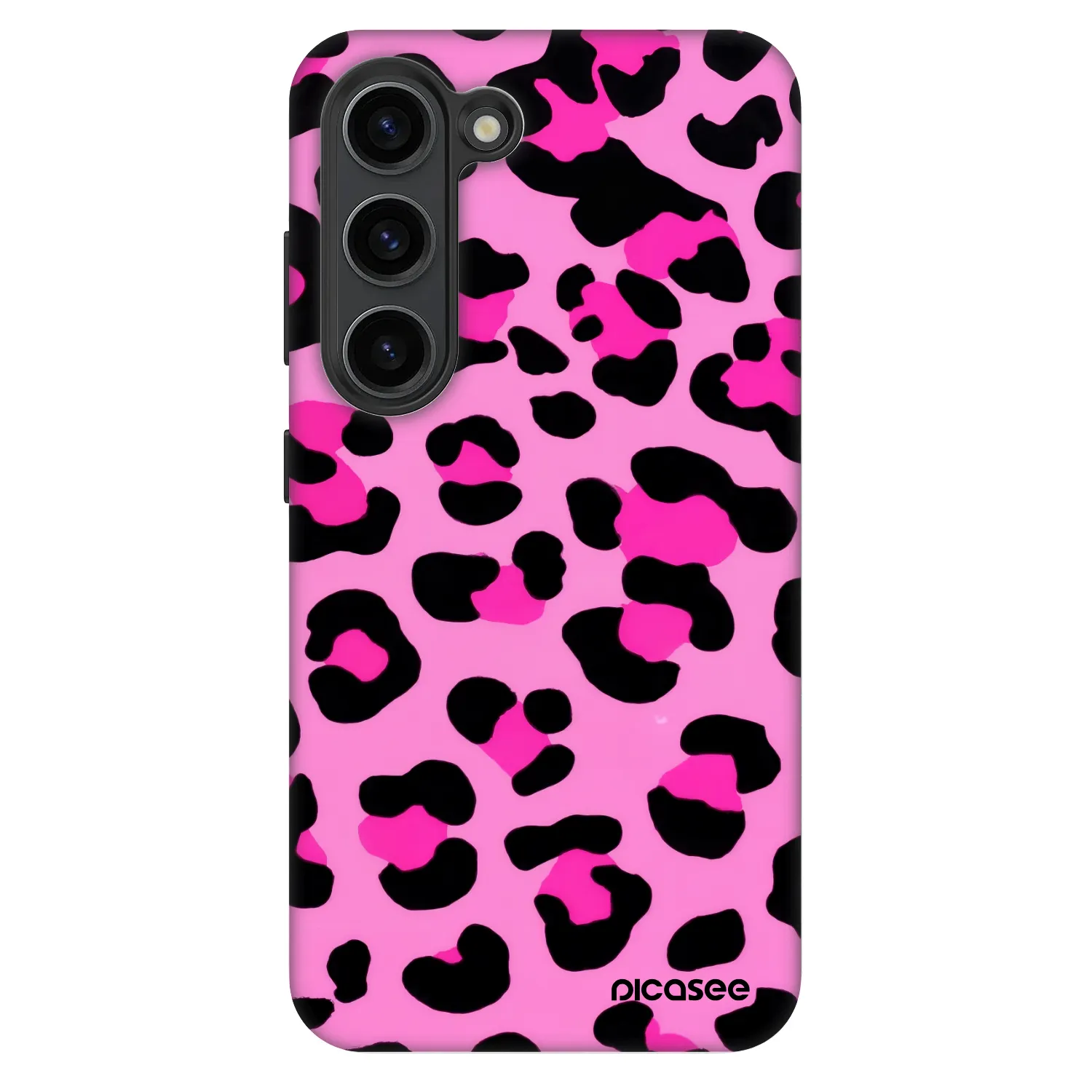 Picasee Fashion Case für Samsung Galaxy S23 5G - Pink Tiger