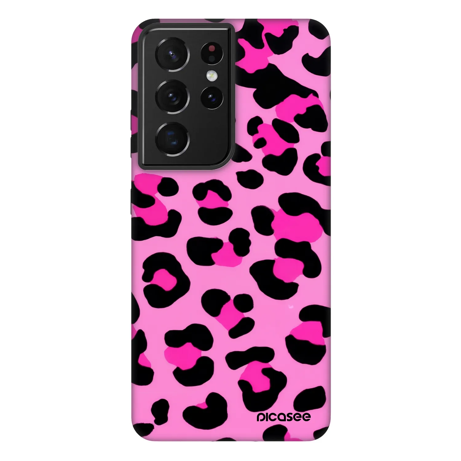 Picasee Fashion Case für Samsung Galaxy S21 Ultra 5G G998B - Pink Tiger