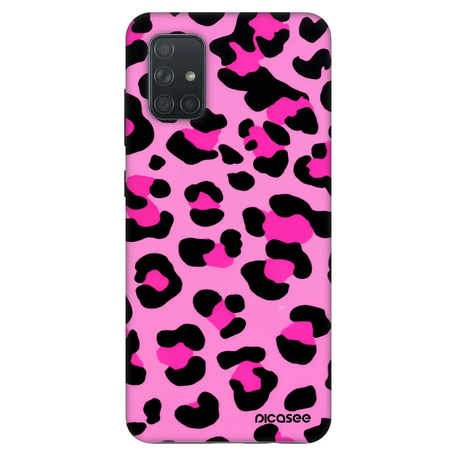 Picasee Fashion Case für Samsung Galaxy A71 A715F - Pink Tiger