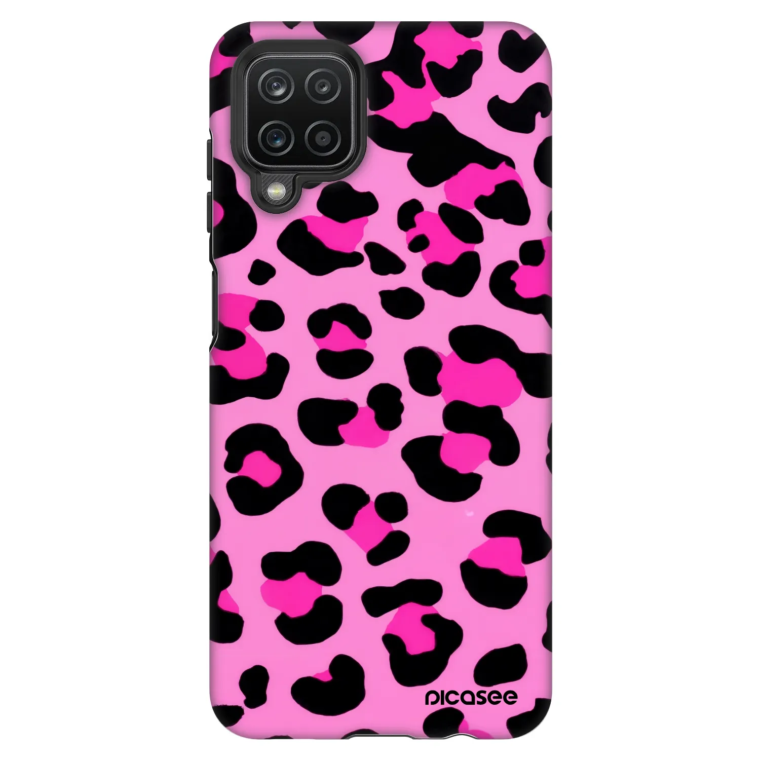 Picasee Fashion Case für Samsung Galaxy A12 A125F - Pink Tiger
