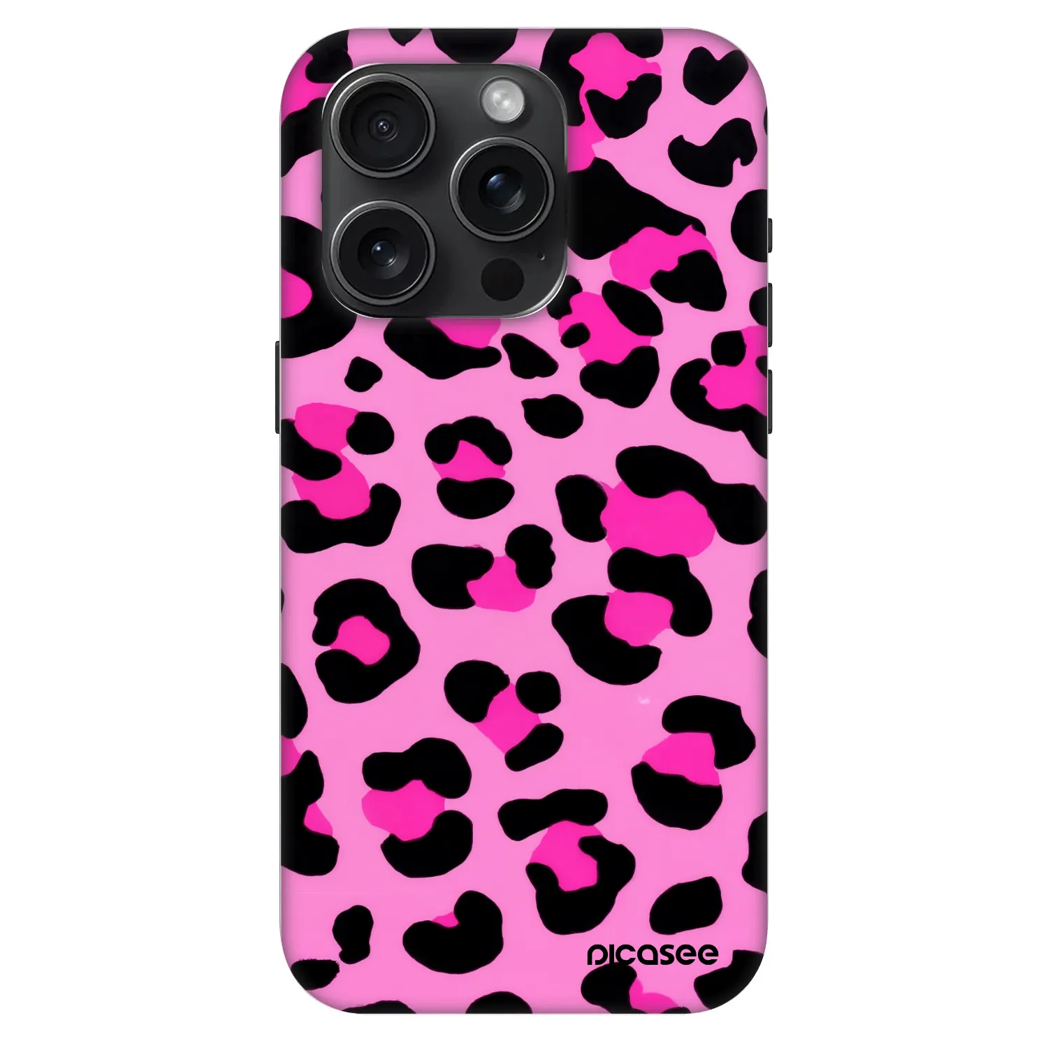 Picasee Fashion Case MagSafe für Apple iPhone 15 Pro - Pink Tiger