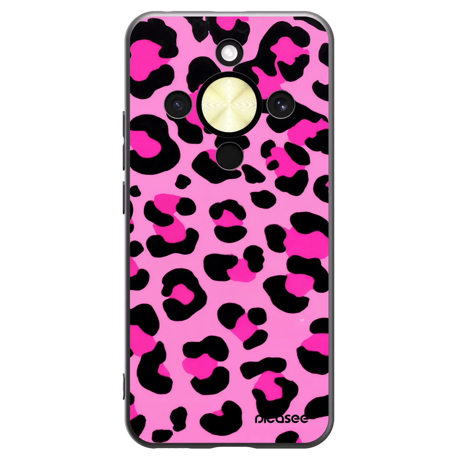 Picasee Honor Magic8 Lite 5G Hülle - Schwarzes Silikon - Pink Tiger