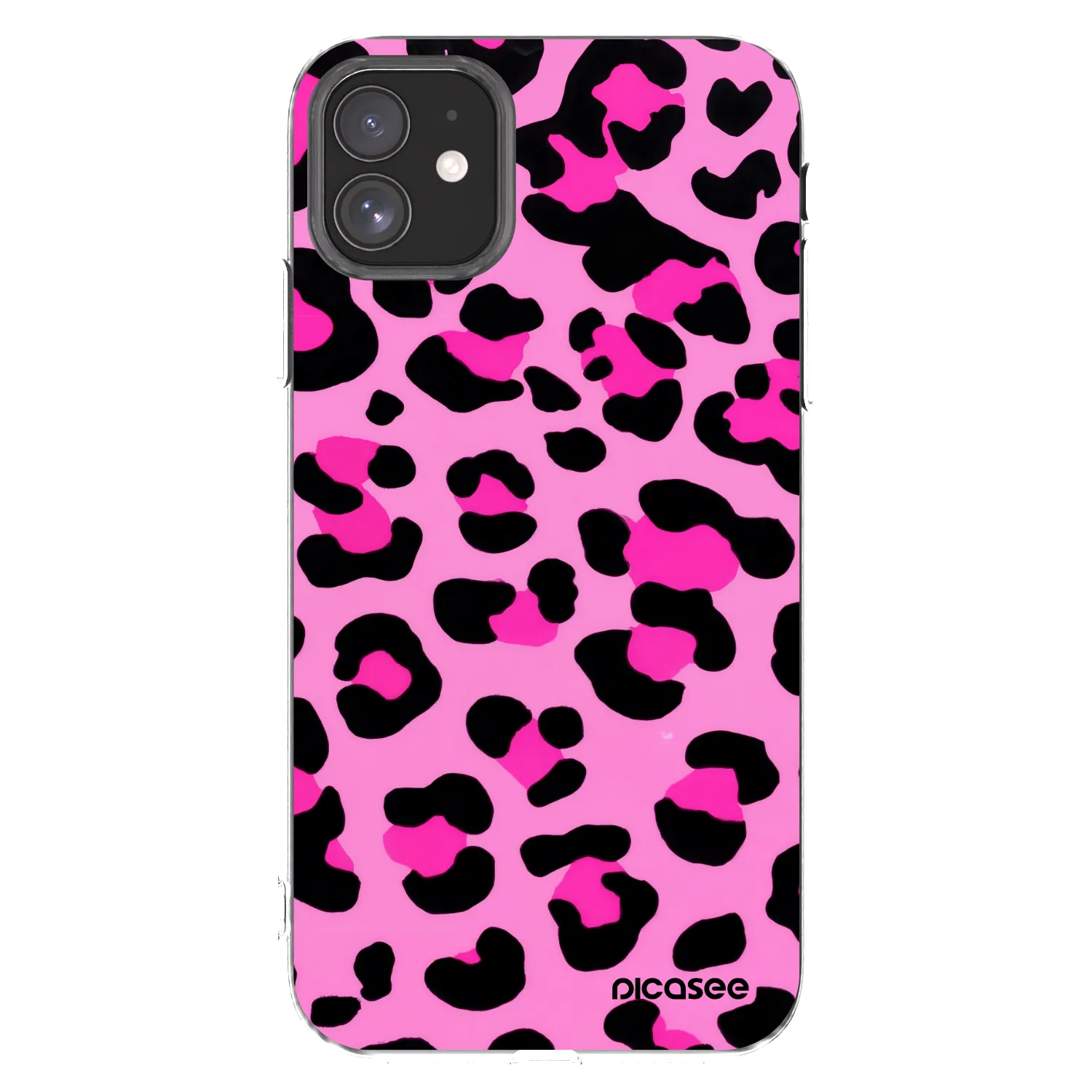 Picasee Apple iPhone 11 Hülle - Transparentes Silikon - Pink Tiger