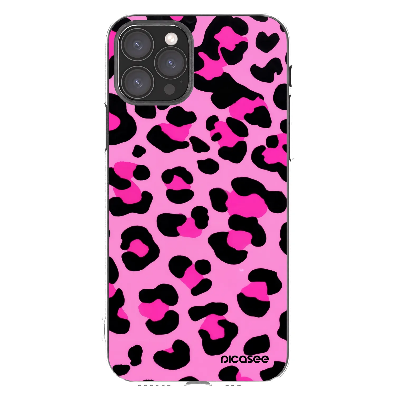 Picasee Apple iPhone 11 Pro Hülle - Transparentes Silikon - Pink Tiger