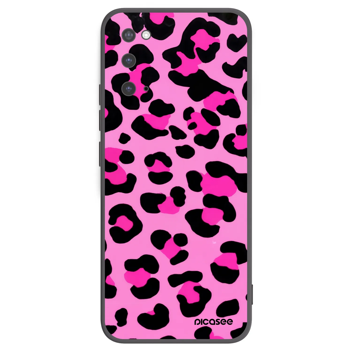 Picasee Samsung Galaxy S20 G980F Hülle - Schwarzes Silikon - Pink Tiger